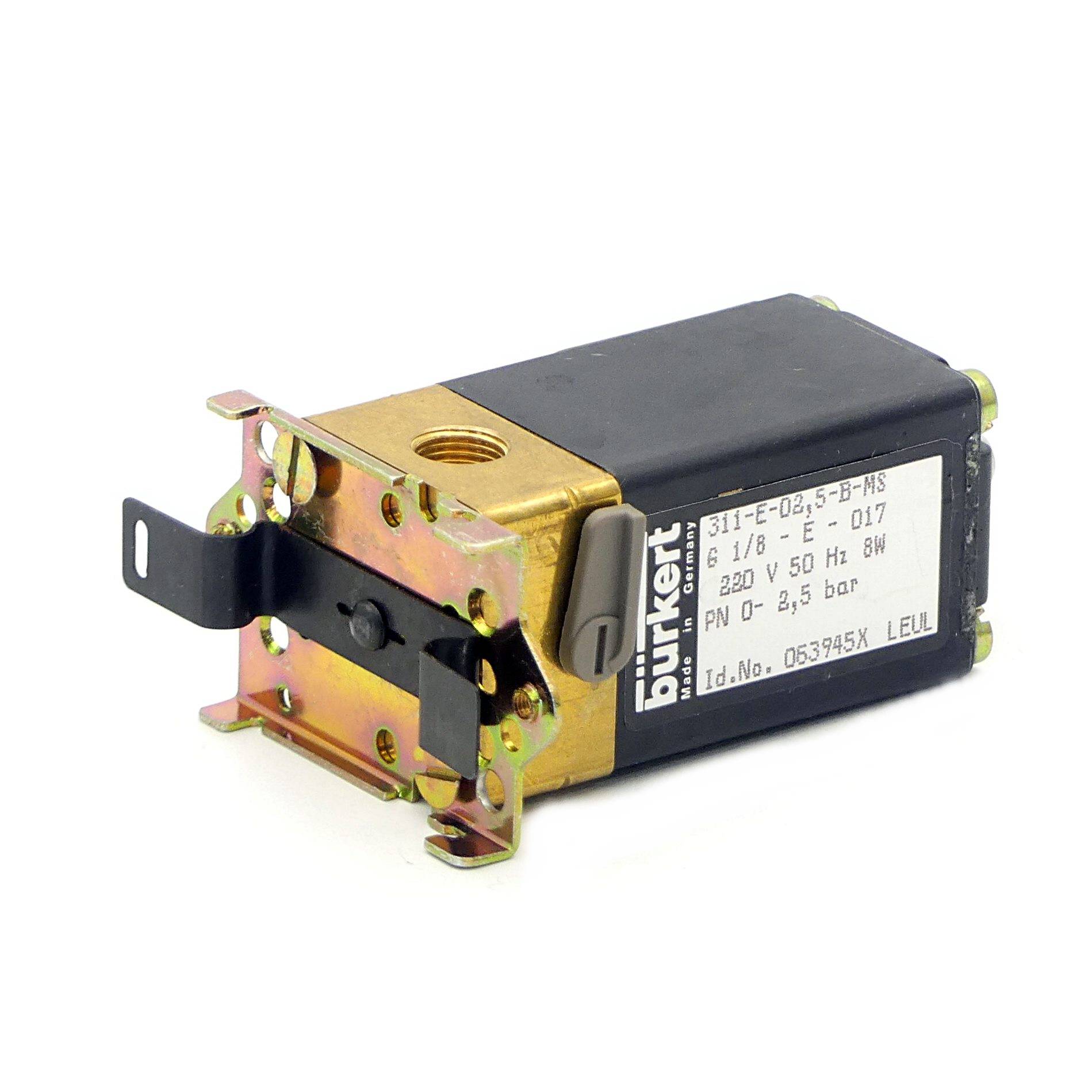 bürkert Magnetventil 311-E-0,25-B-MS (311-E-0,25-B-MS 6 1/8-E-017)