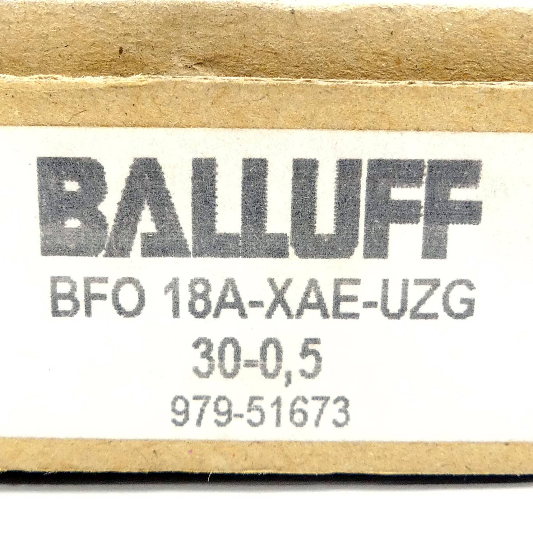 BALLUFF Näherungsschalter (BFO 18A-XAE-UZG)