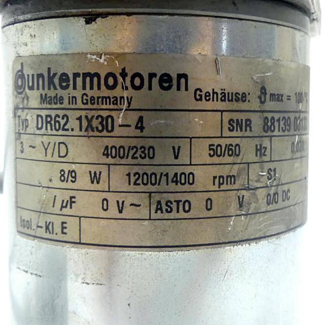 Dunkermotoren Motor DR62.1X30-4 (88139 03133)