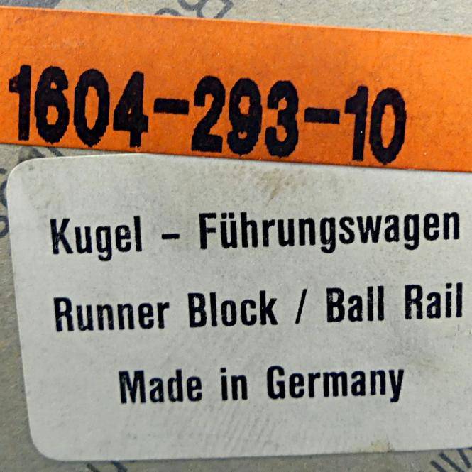STAR Kugel-Führungswagen (1604-293-10)