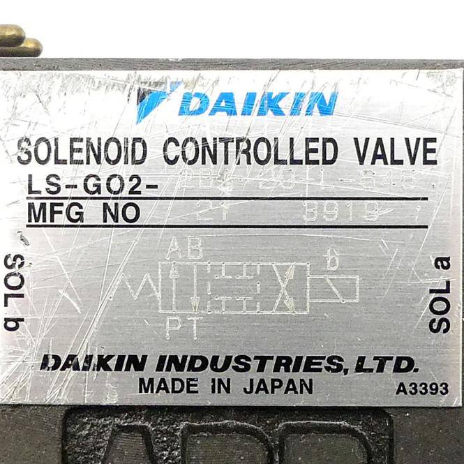 DAIKIN 4/3 Wegeventil (LS-G02-2BA-20-L-645)