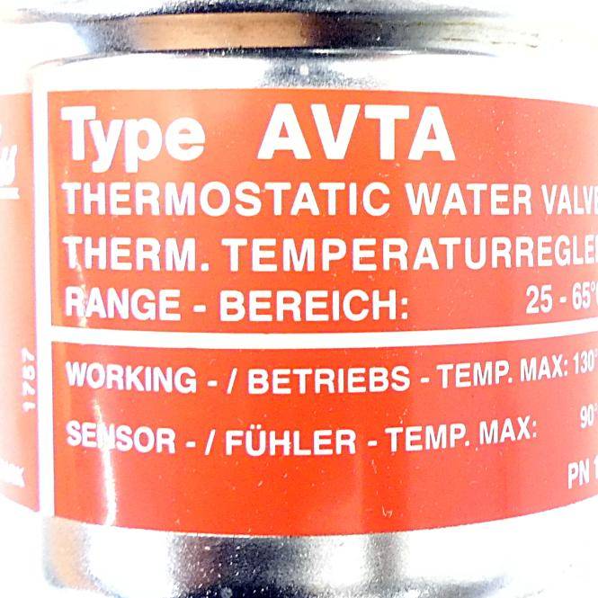 Danfoss Thermoststventil 003N3162 (AVTA 20)