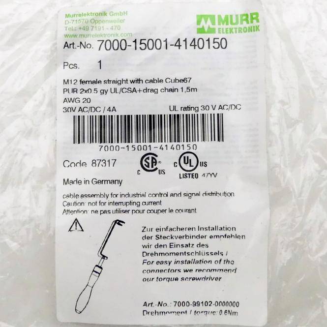 Murrelektronik Kabel (7000-15001-4140150)