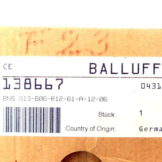BALLUFF Mechanische Reihenpositionsschalter mit Sicherheitsschaltstellen (BNS 813-B06-R12-61-A-12-06)
