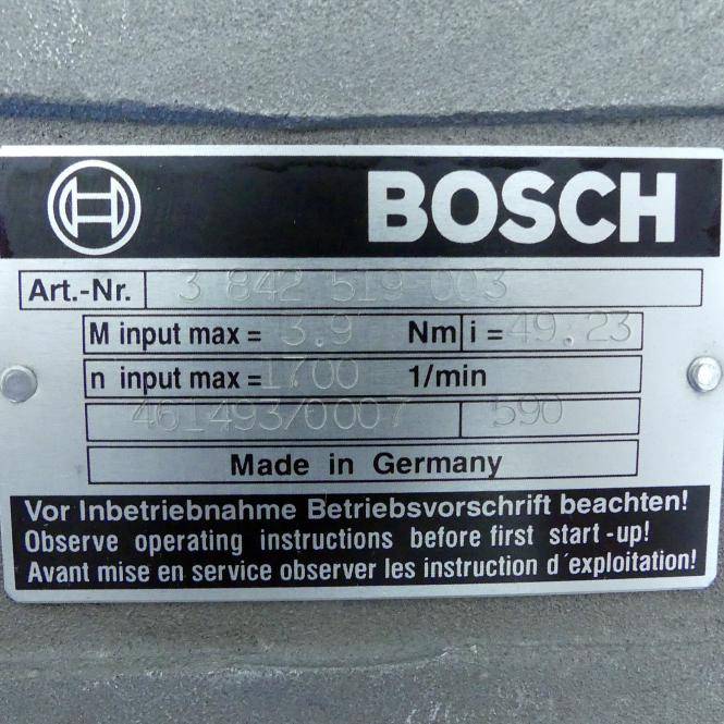 Bosch Getriebe 3 842 519 003 (3 842 519 003)
