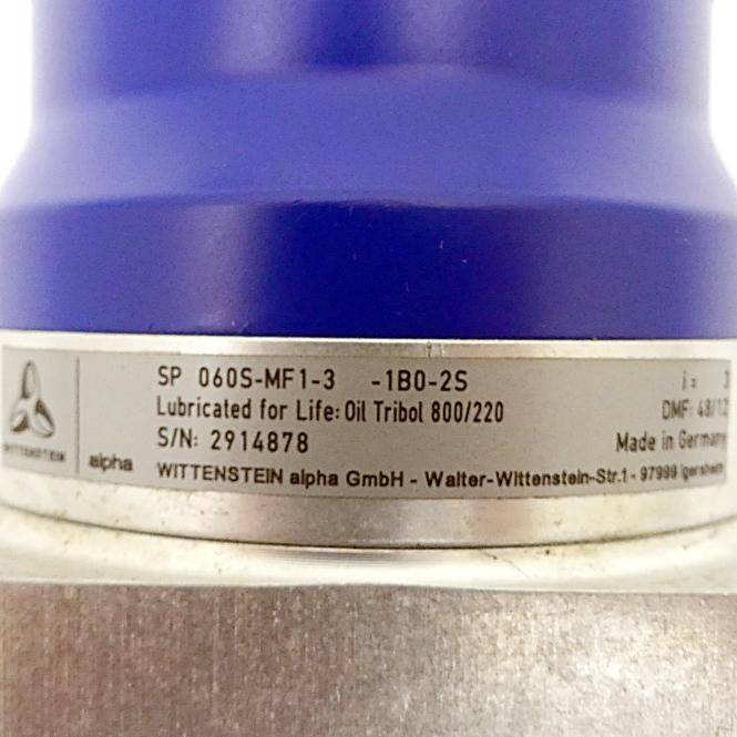 Wittenstein alpha Planetengetriebe (SP 060S-MF1-3-1B0-2S)