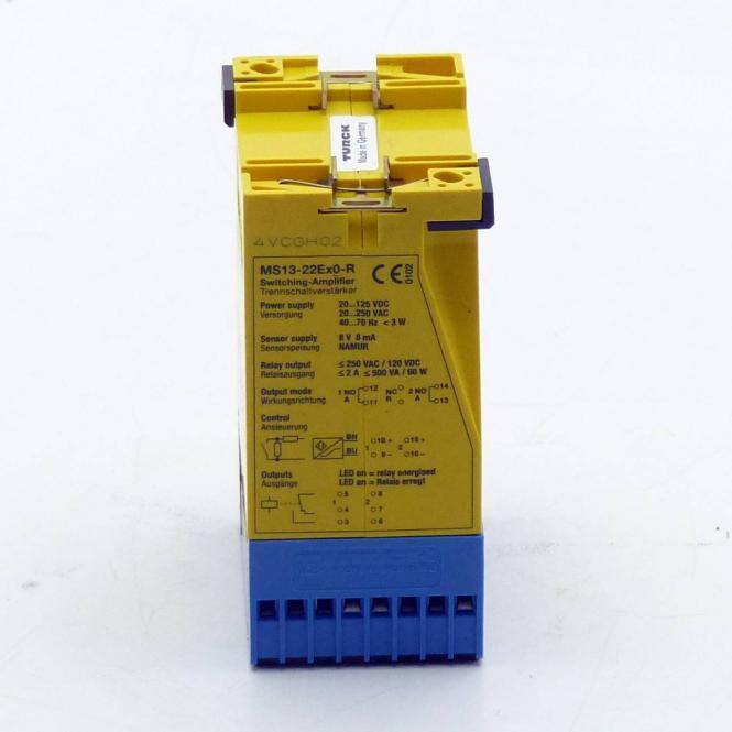 Turck Trennschaltverstärker 4 VCGH02 (MS13-22Ex0-R)