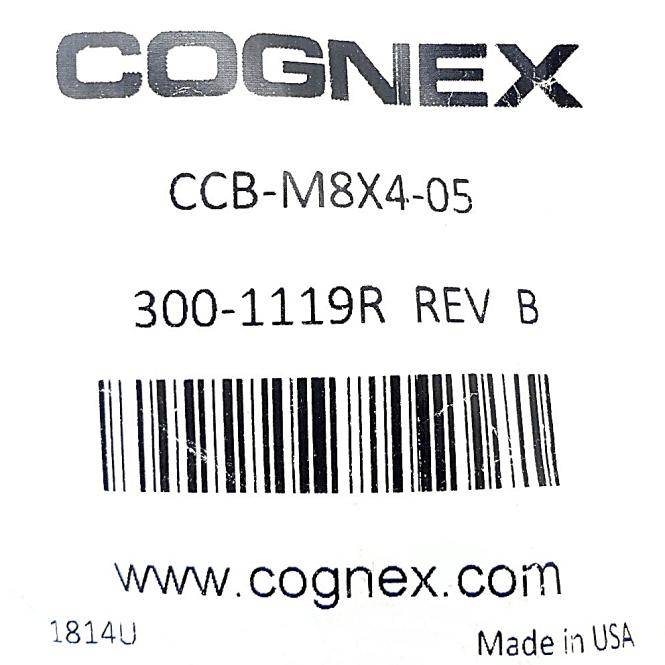 Cognex DataMan Kabel 300-1119R REV B (CCB-M8X4-05)