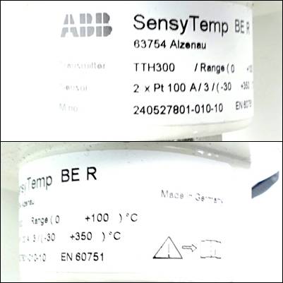 ABB Temperatursensor SesnyTemp BE R TTH30 (240527801-010-10)