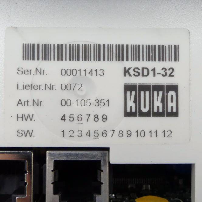 KUKA Servomodul KSD1-32 (00-105-351)