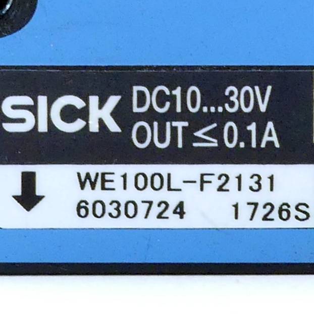 SICK Lichtschranke WE100L-F2131 (6030724)
