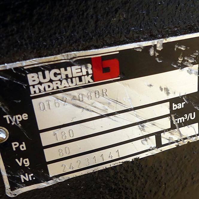 BUCHER HYDRAULICS Hydraulikpumpe (QT62-080R)