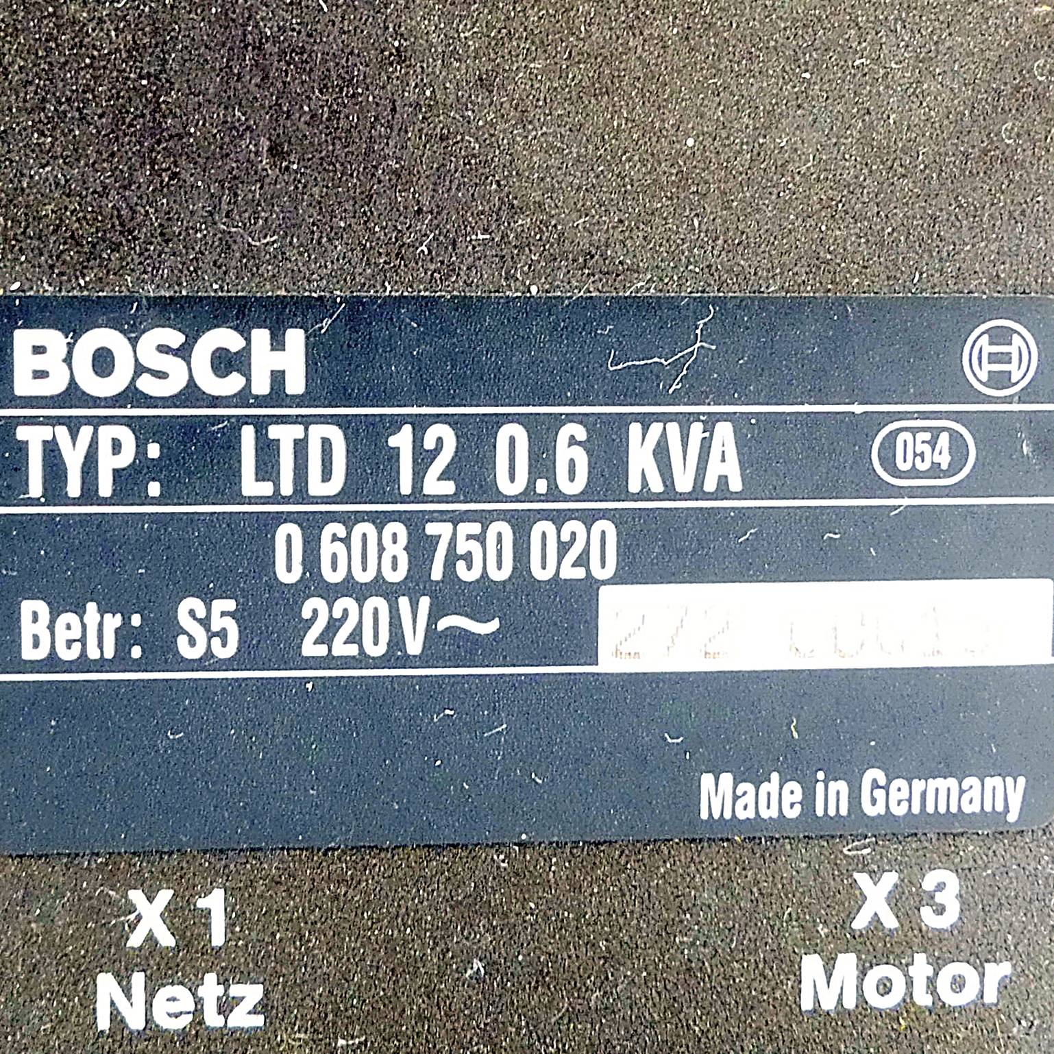 BOSCH Servosteller LTD 12 (0 608 750 020)