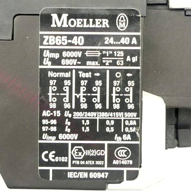 Moeller Motorschutzrelais (ZB65-40)