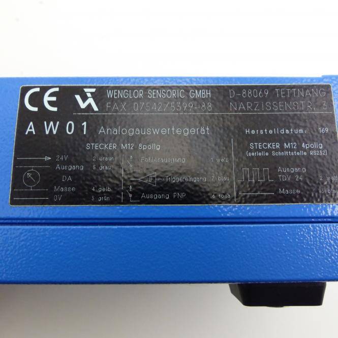 Wenglor Analogauswertegerät AW01 (AW 01)
