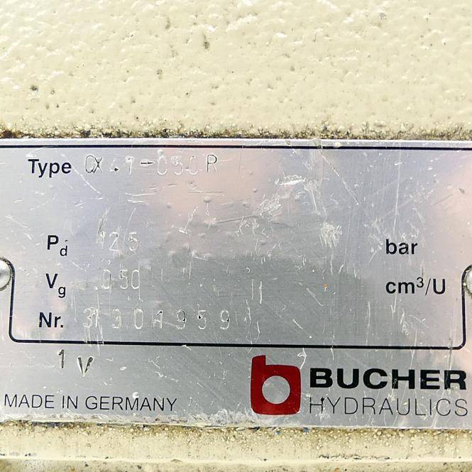 BUCHER HYDRAULICS Kegelradgetriebe QX41-050R (31301959)