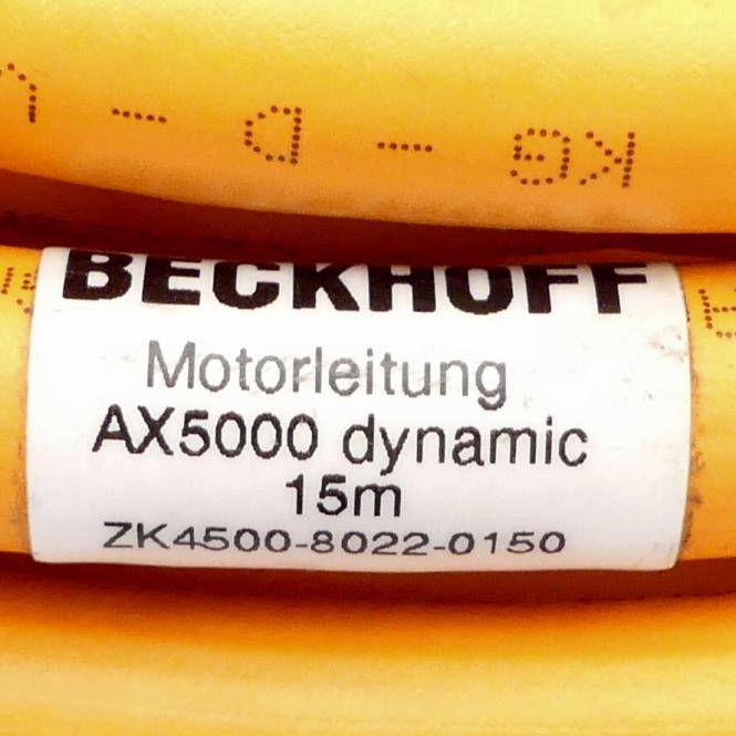 BECKHOFF Motorleitung AX5000 dynamic (ZK4500-8022-0150 9m)