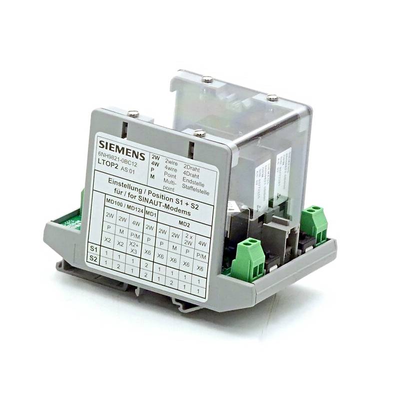 Siemens 2-fach Leitungsüberträger SINAUT ST, LTOP 2 (159839)