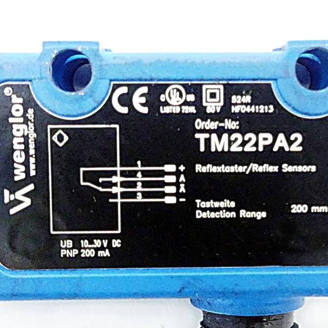 Wenglor Reflextaster energetisch (TM22PA2)