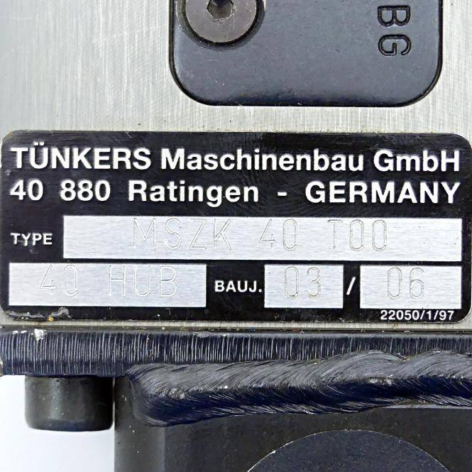 Tünkers Stiftzieheinheit 40 x 40 (MSZK 40 T00)