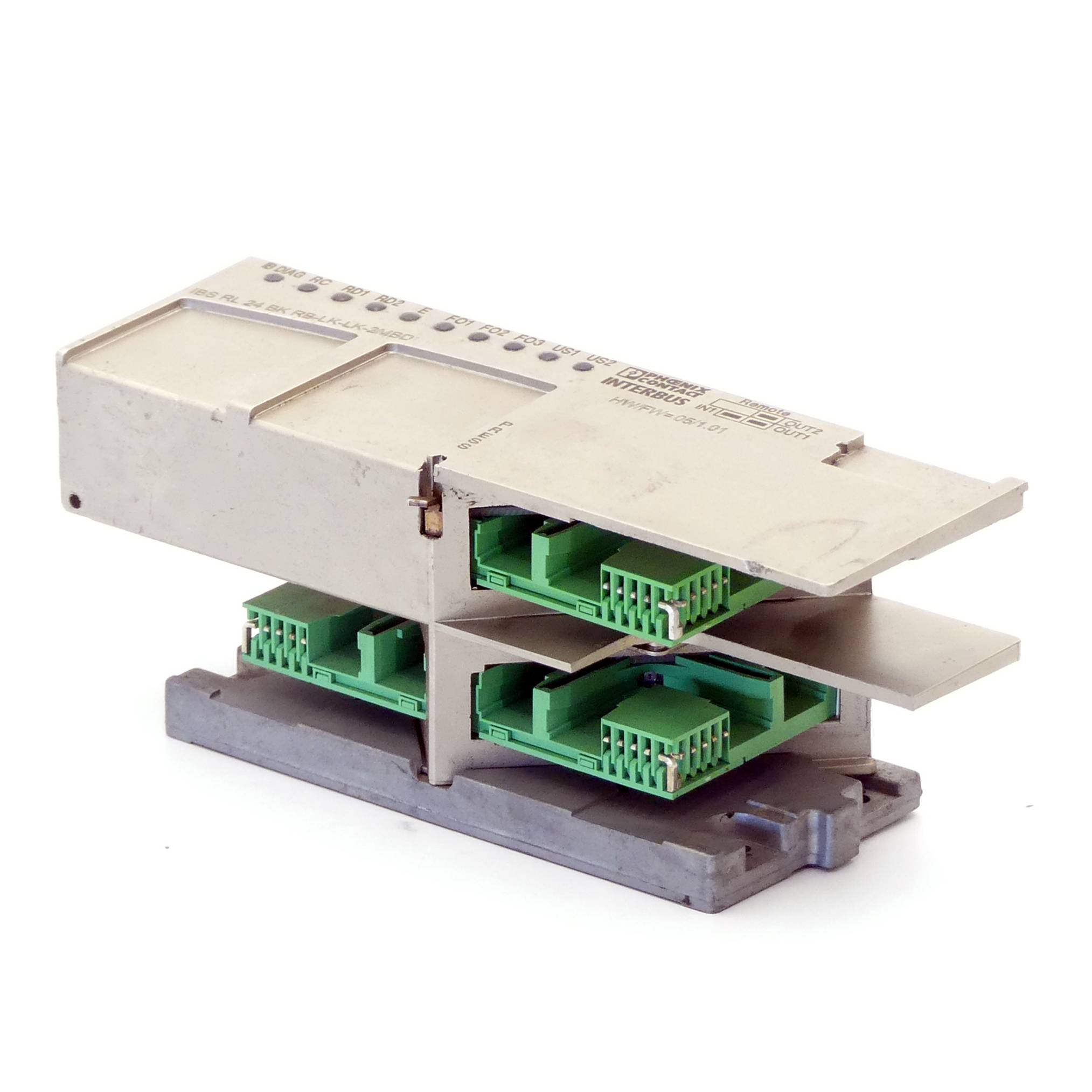 Phoenix Contact Buskoppler (IBS RL 24 BK RB-LK-LK-2MBD)