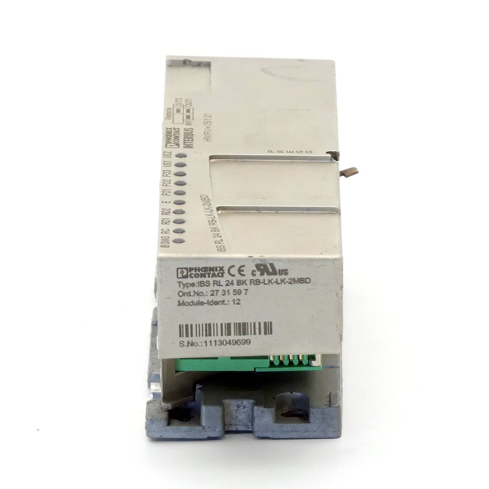 Phoenix Contact Buskoppler (IBS RL 24 BK RB-LK-LK-2MBD)