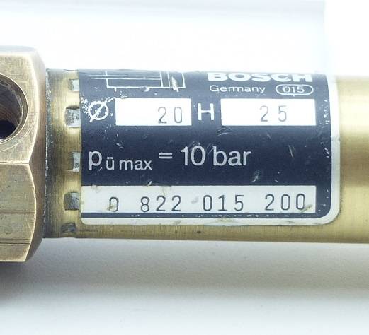 BOSCH Rundzylinder 20 x 25 (0 822 015 200)