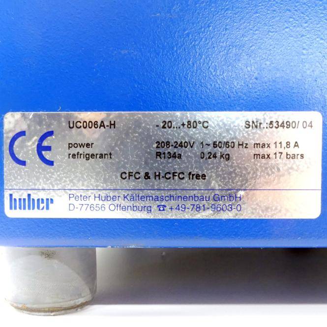 huber Umwälzkühler mit CC2 Controller (UC006A-H)
