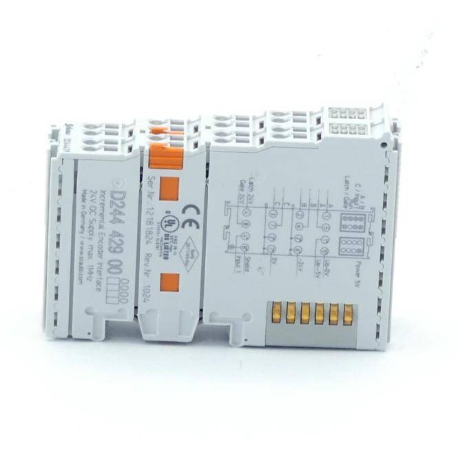 Stäubli EtherCAT-Klemme 12181824 (D244 429 00)