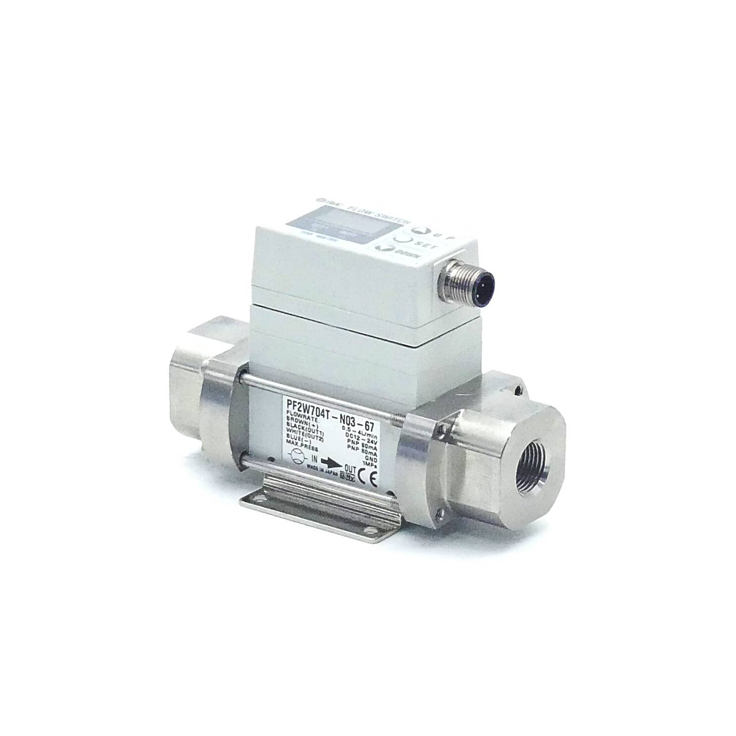 SMC Digitaler Durchflusssensor PFW704T-N03-67 (PFW704T-N03-67)