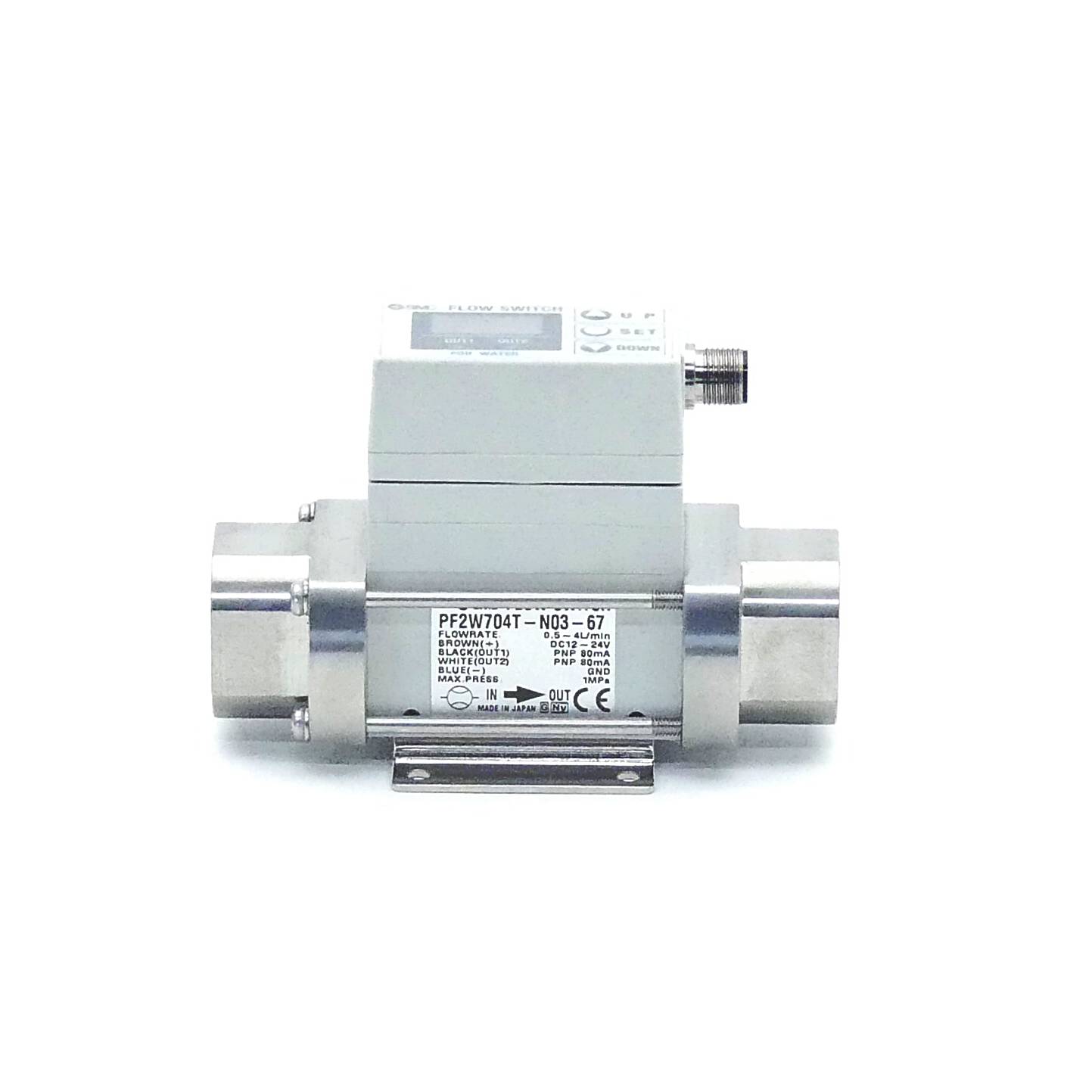 SMC Digitaler Durchflusssensor PFW704T-N03-67 (PFW704T-N03-67)