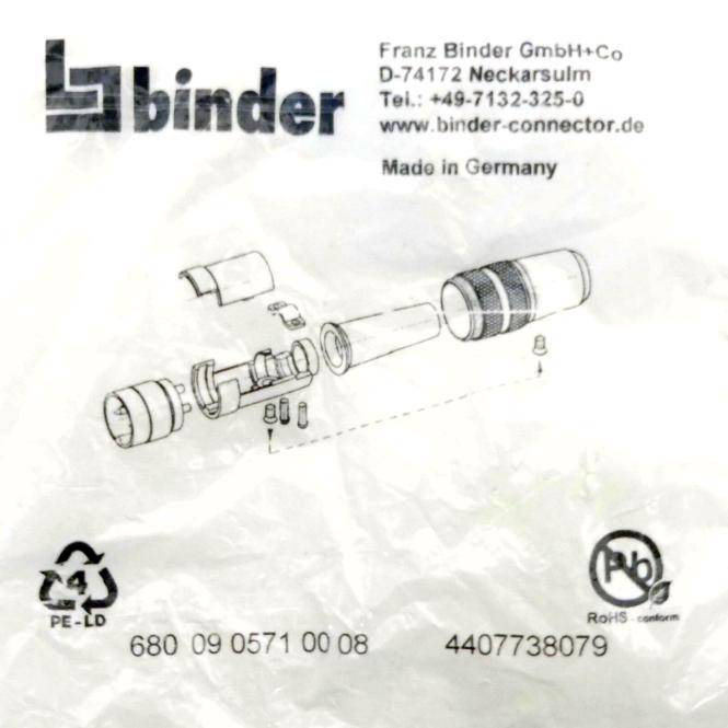 binder Rundsteckverbinder (680 09 0571 00 08)