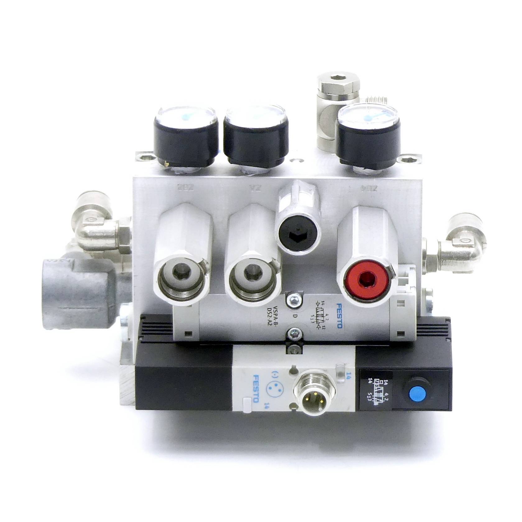 FESTO Pneumatik Modul RPMN2H/JD-5/2-1/8-ZSR-SA (570384)