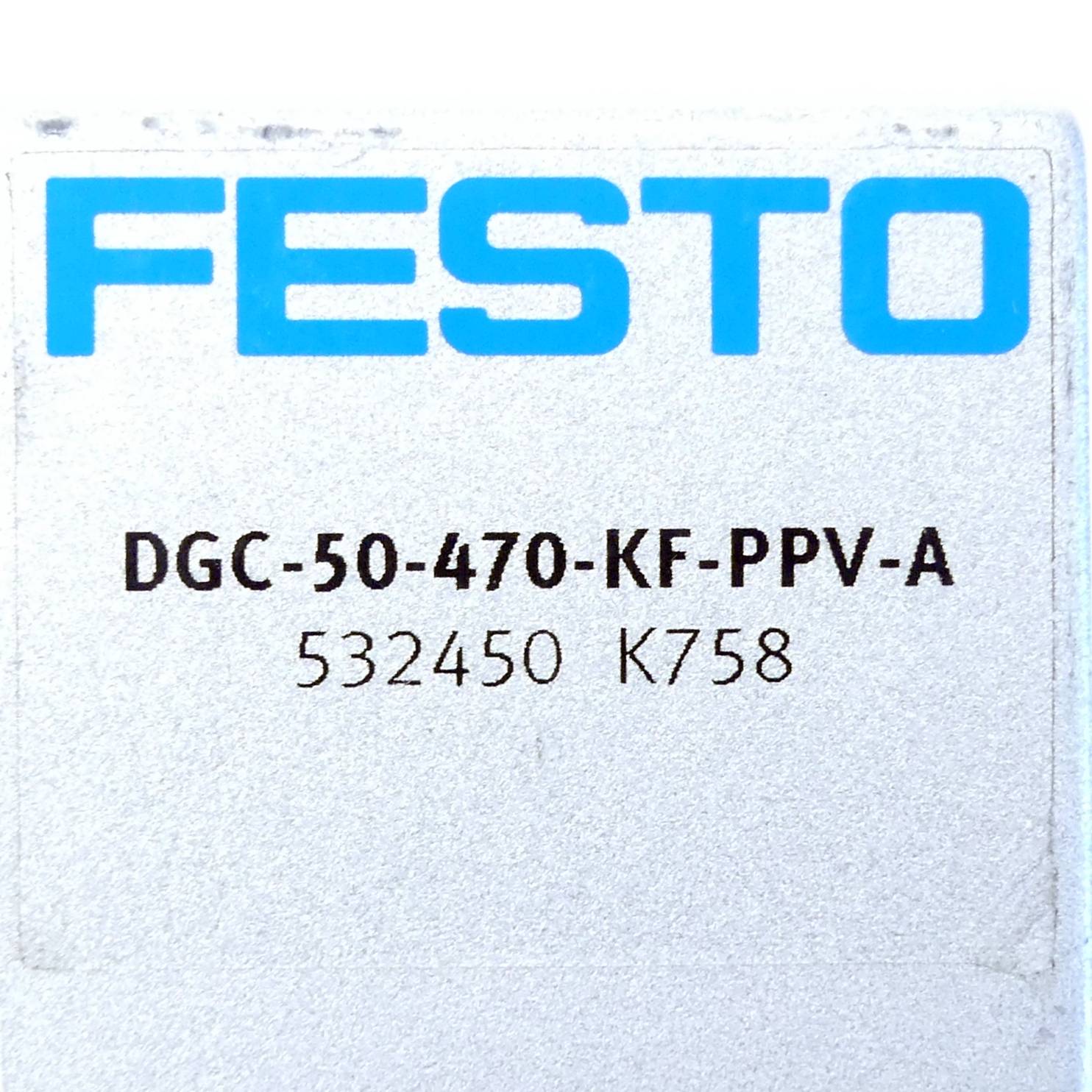 FESTO Linearantrieb DGC-50-470-KF-PPV-A (532450)