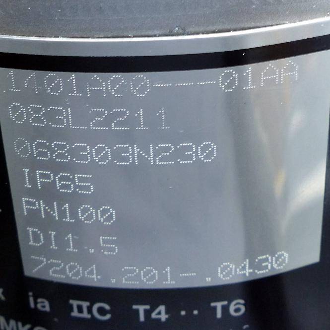 Danfoss mass flowmeter MASS 2100 DI 1,5 (1401A00)