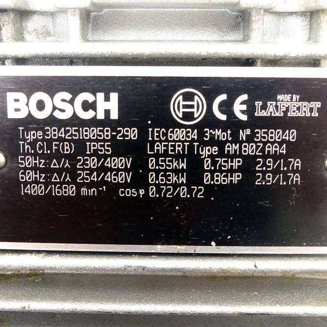 Bosch Drehstrommotor IEC 60034 (3842518058-290)