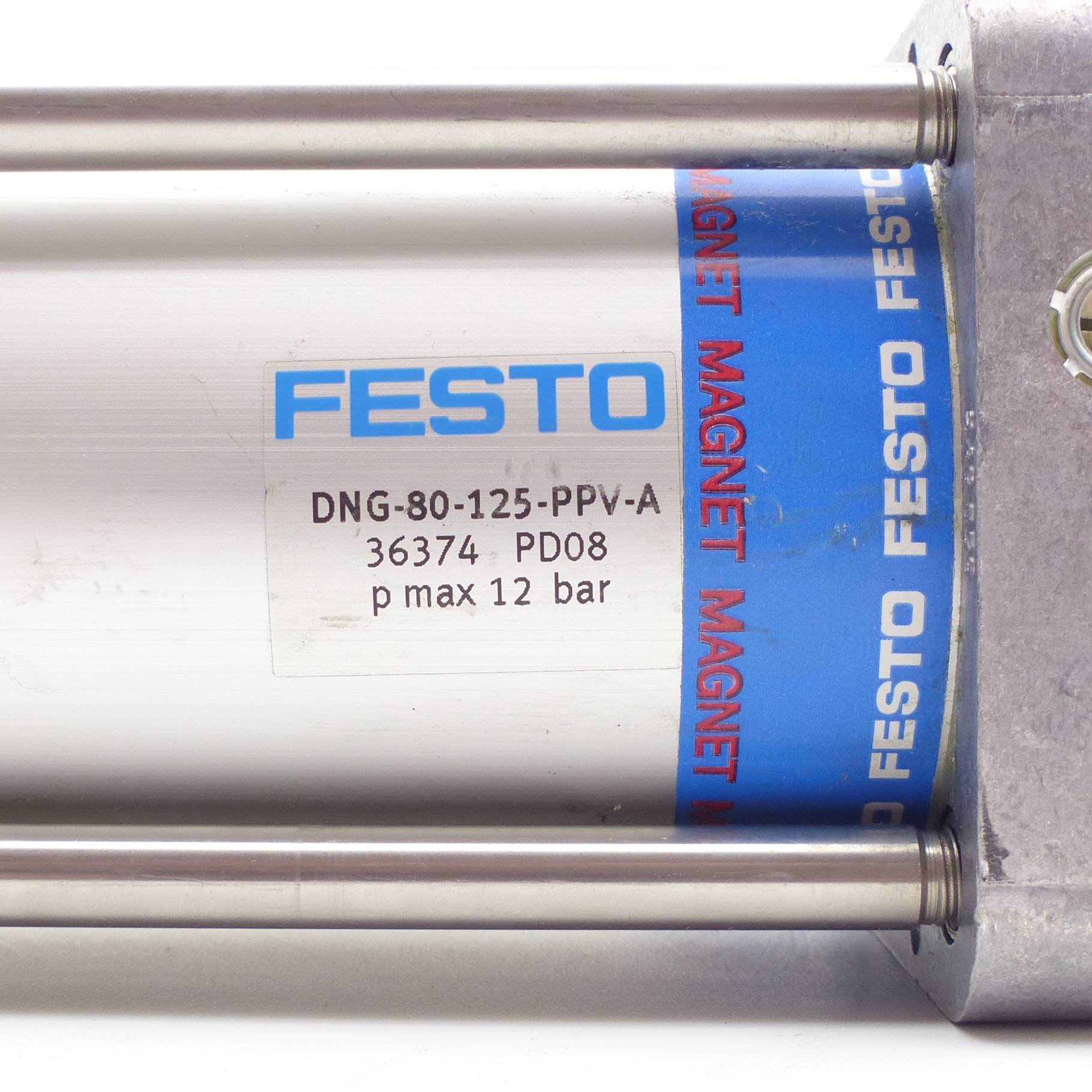 FESTO Kompaktzylinder DNG-80-125-PPV-A (36374)