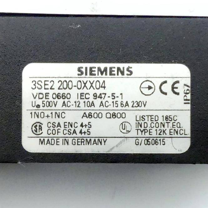 Siemens Positionsschalter (3SE2 200-0XX04)