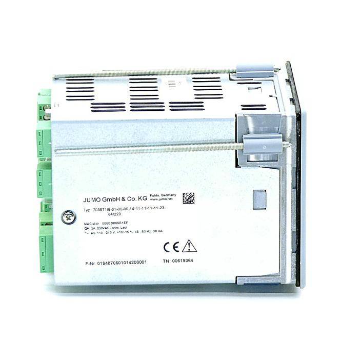 JUMO DICON Touch PID Temperaturregler (703571/8-01-00-00-14-11-11-11-11-23-64/223)