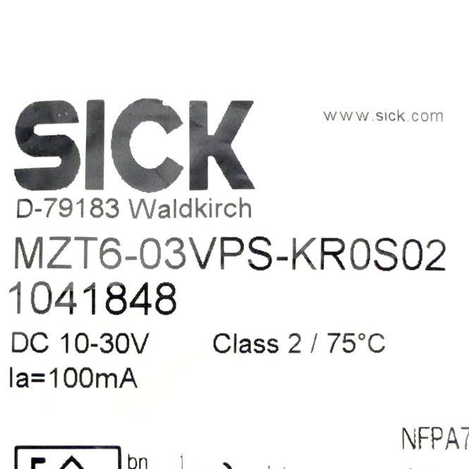 SICK Magnetsensor MZT6-03VPS-KR02 (1041848)