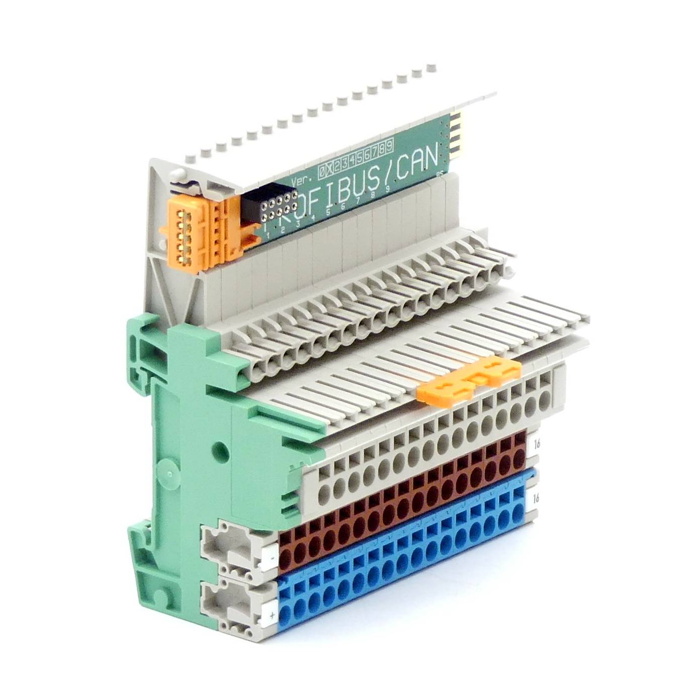 Moeller Basisklemmblock ZSB-1.5/16-S/+/- (224047)