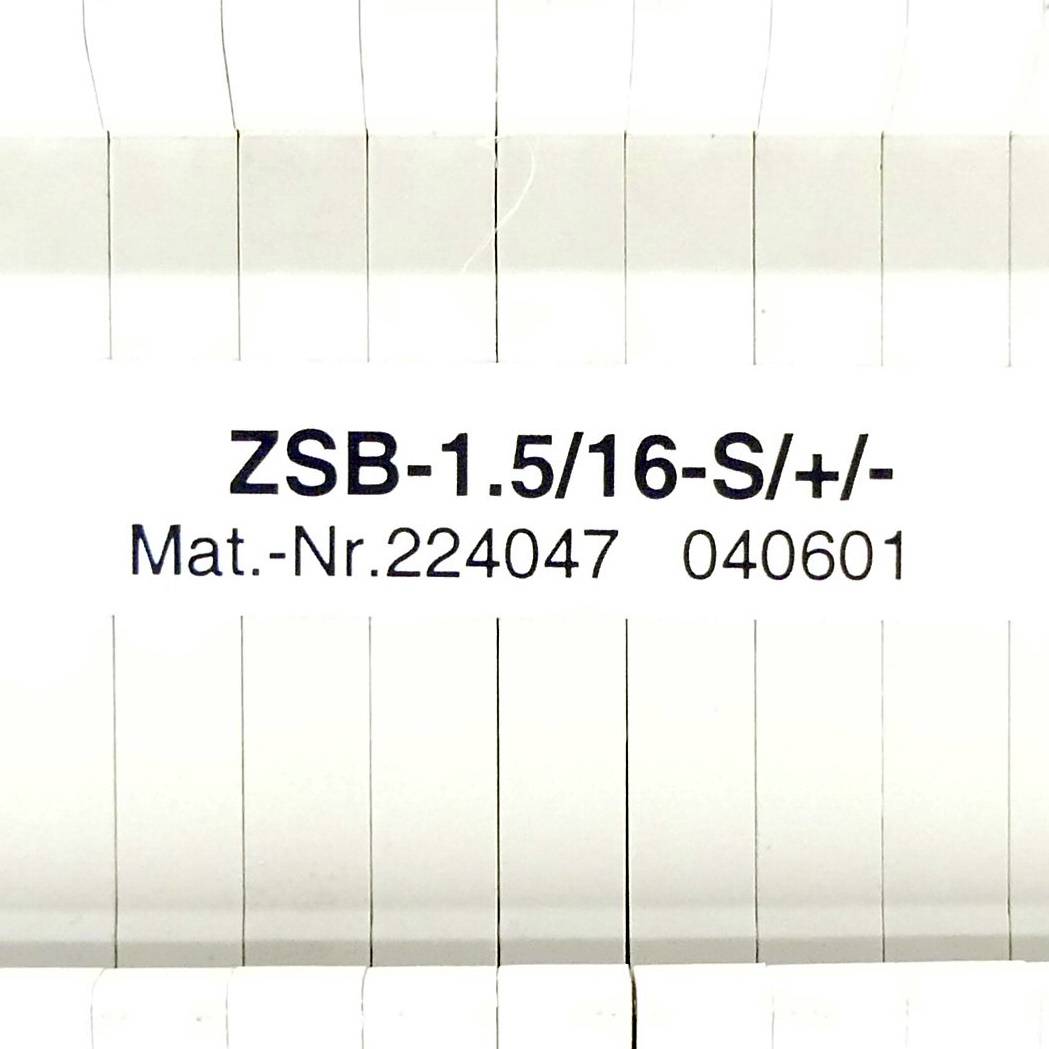 Moeller Basisklemmblock ZSB-1.5/16-S/+/- (224047)