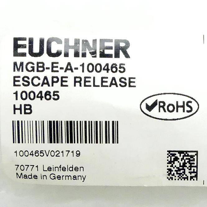 Euchner Fluchtentriegelung MGB-E-A- MGB-E-A-100465 (100465)
