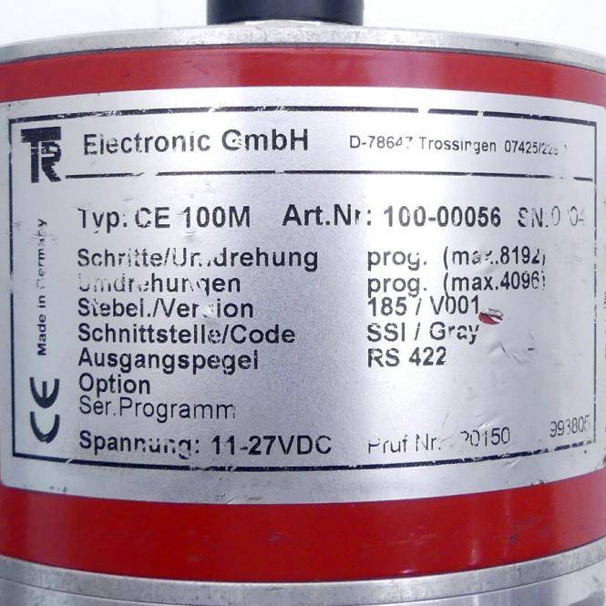 TR Electronic Inkrementaler Drehgeber CE 100M (100-00056)