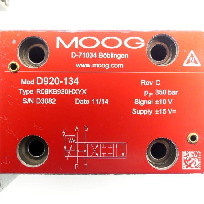 MOOG Proportionalventil Rev C D920-134 (R08KB930HXYX)