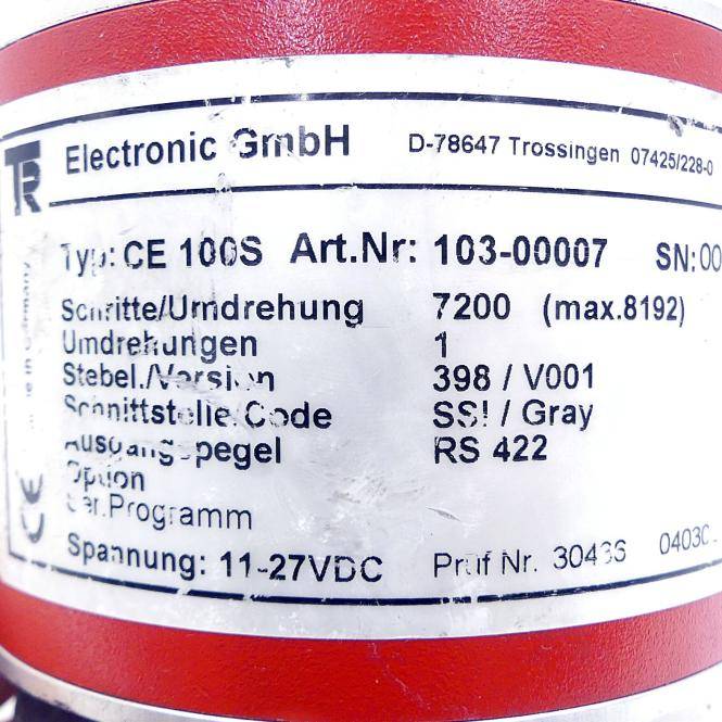 TR Electronic Drehgeber CE100S (103-00007)
