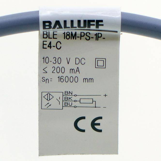 BALLUFF Fotoelektrischer Sensor (BLE 18M-PS-1P-E4-C)