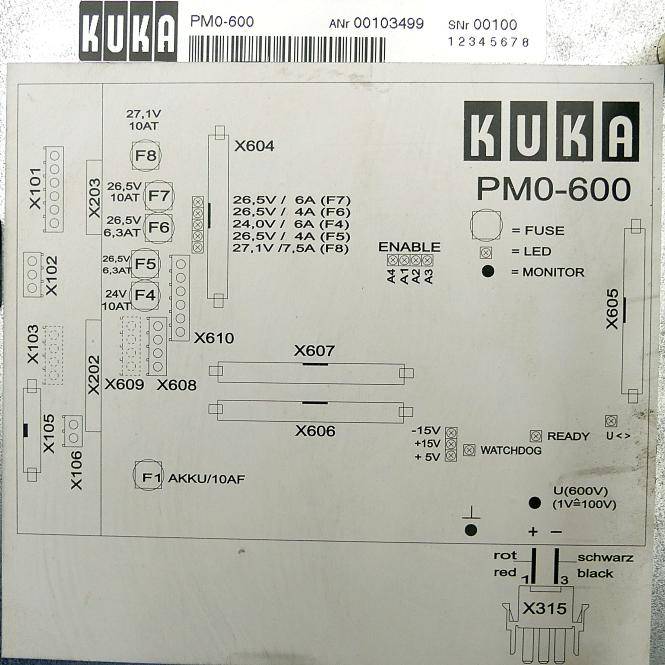 KUKA Roboter-Leistungsmodul PM0-600 (00103499)