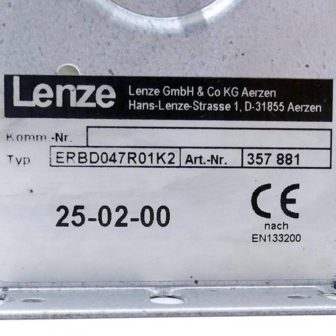 Lenze Bremswiderstand ERBD047R01K2 (357 881)