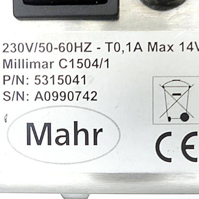 Mahr Präzisions-Längenmessgerät C1504/1 (5315041)
